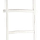 White Six Step Solid Wood Decorative Ladder By Homeroots | Wall Decor | Modishstore - 4
