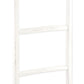 White Six Step Solid Wood Decorative Ladder By Homeroots | Wall Decor | Modishstore - 7