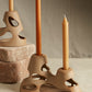 Sandbar Candleholder Set of 4 By Accent Decor | Candle Holders | Modishstore - 6