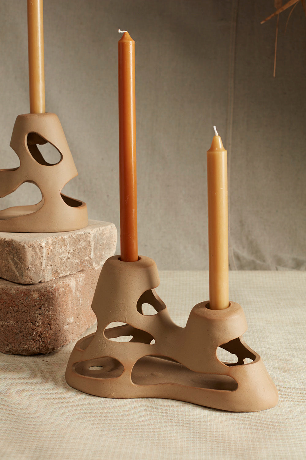 Sandbar Candleholder Set of 4 By Accent Decor | Candle Holders | Modishstore - 6
