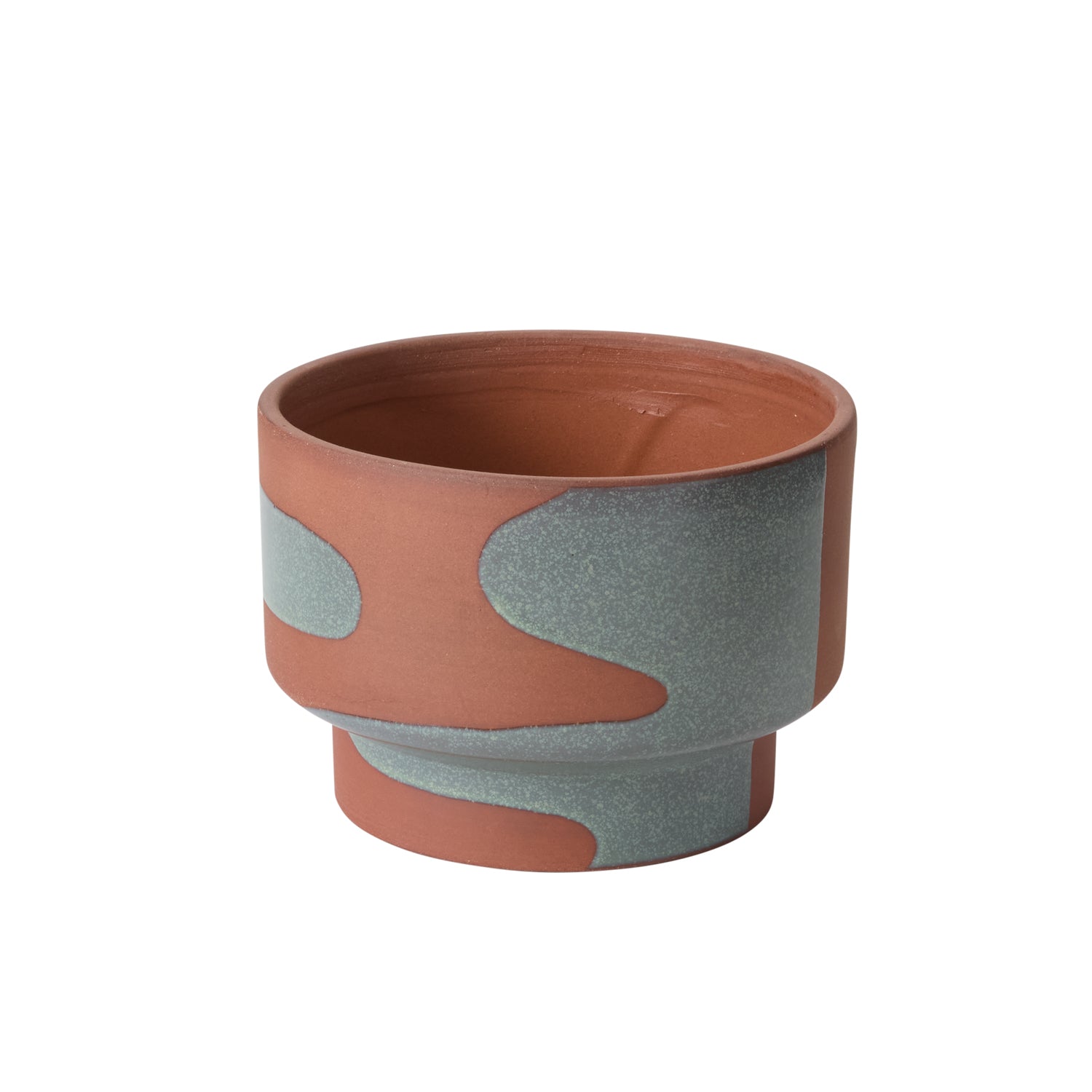 Shanti Pot Set of 2 By Accent Decor | Planters, Troughs & Cachepots | Modishstore - 2