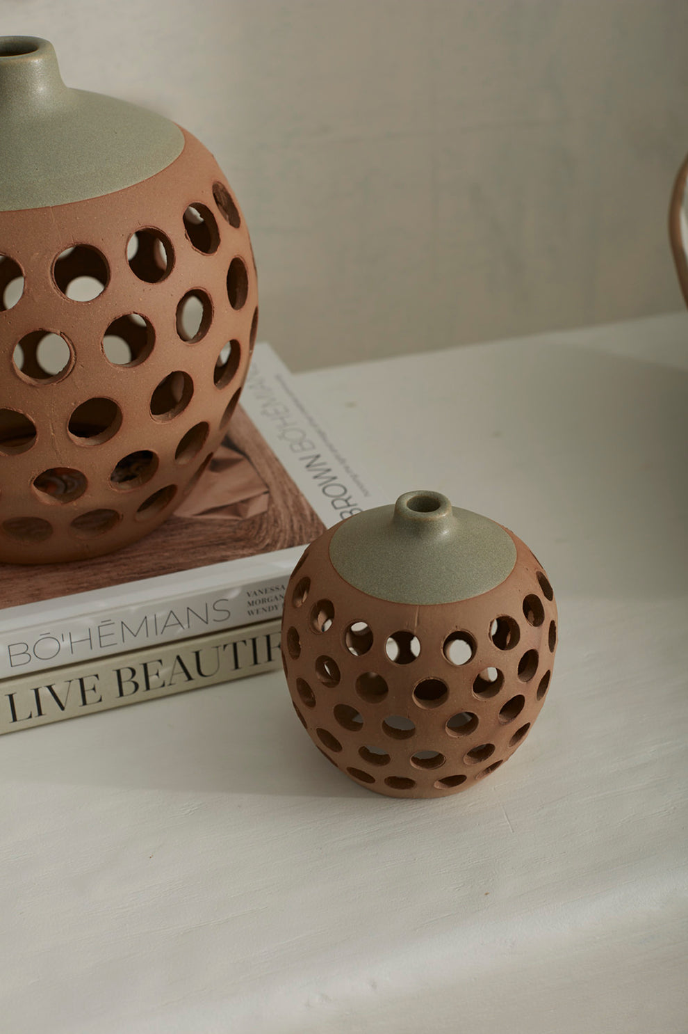 Persa Vase Set of 4 By Accent Decor | Vases | Modishstore - 5