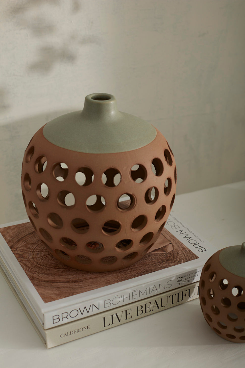 Persa Vase Set of 4 By Accent Decor | Vases | Modishstore - 7