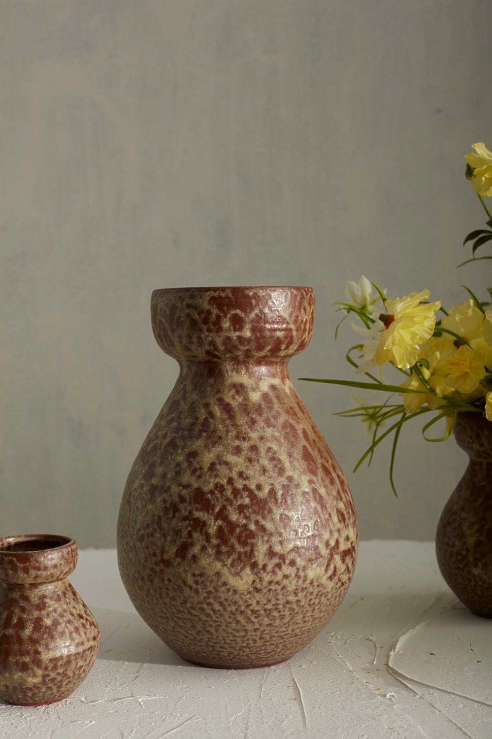 Volcanic Vase Set of 4 By Accent Decor | Vases | Modishstore - 10