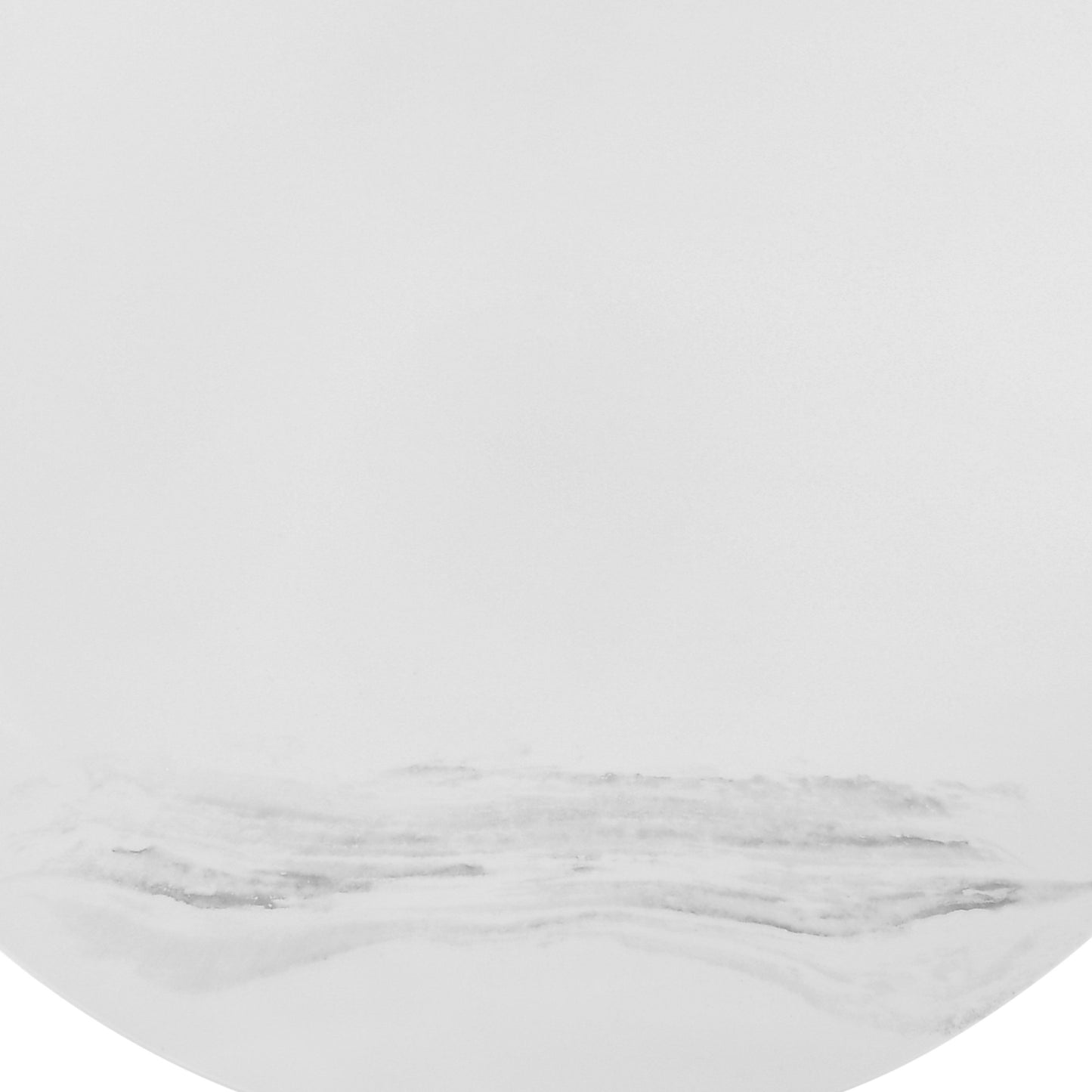 White And Black Genuine Marble And Metal Round Coffee Table By Homeroots | Coffee Tables | Modishstore - 6