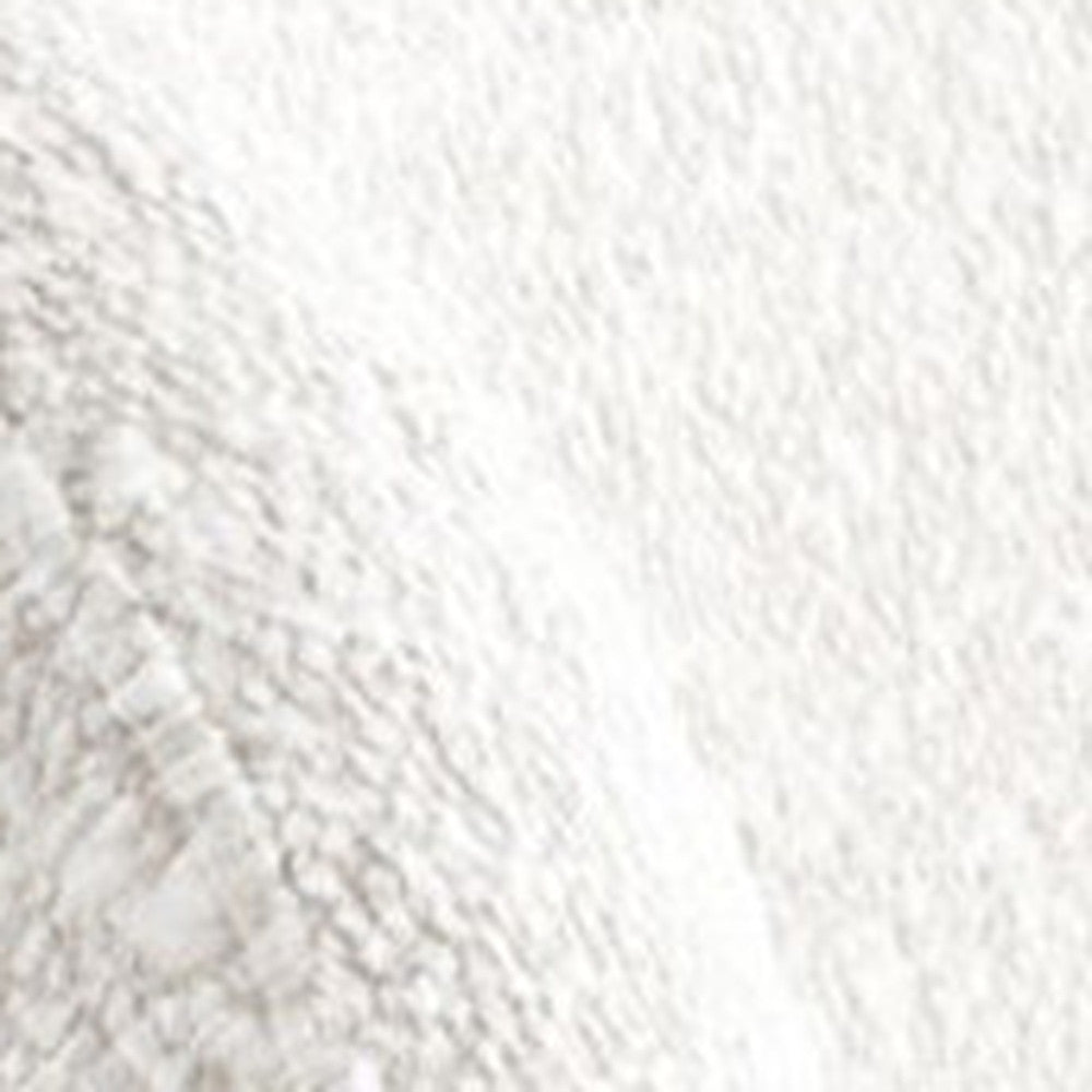 White Boucle Wingback Chair By Homeroots | Accent Chairs | Modishstore - 5