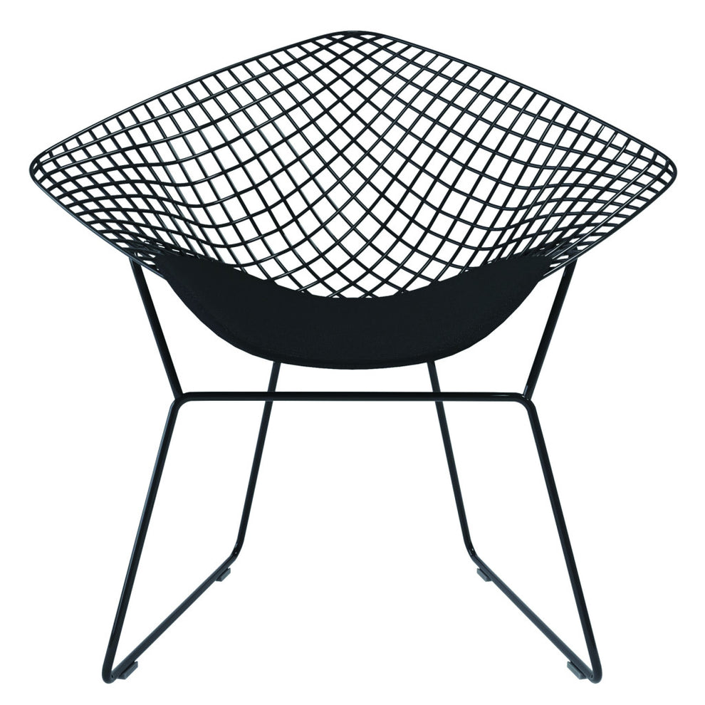 Black Lounge Chair By Homeroots | Accent Chairs | Modishstore - 2