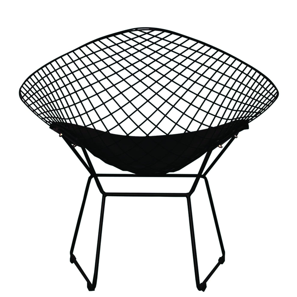 Black Lounge Chair By Homeroots | Accent Chairs | Modishstore - 5