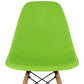 Green And Brown Heavy Duty Plastic And Solid Wood Counter Height Bar Chair By Homeroots | Bar Stools | Modishstore - 6