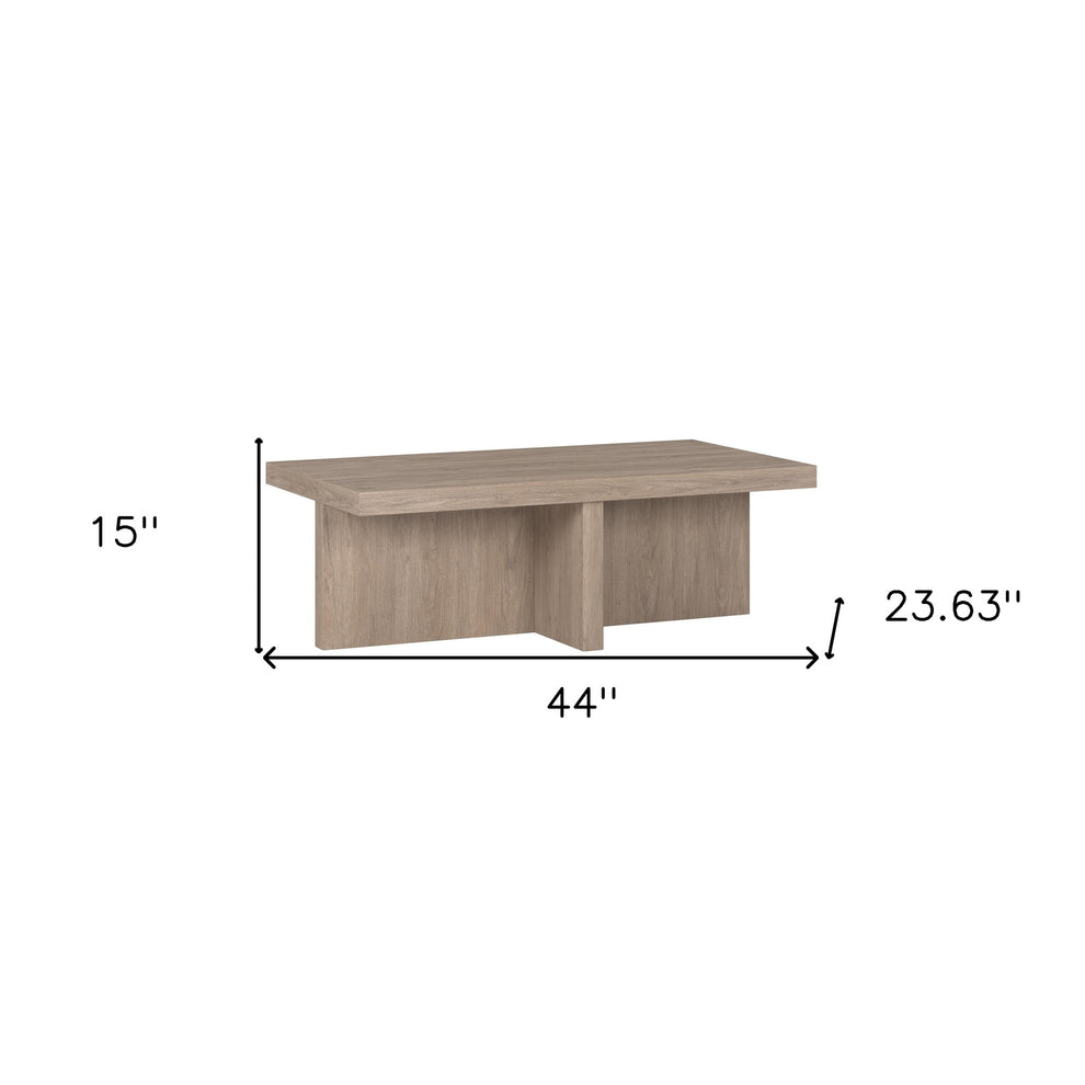 Gray Coffee Table By Homeroots | Coffee Tables | Modishstore - 6