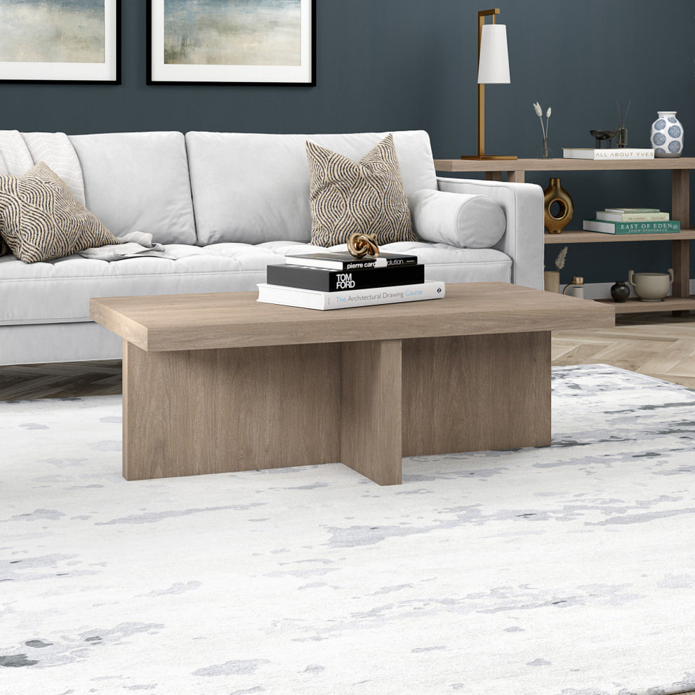 Gray Coffee Table By Homeroots | Coffee Tables | Modishstore - 8