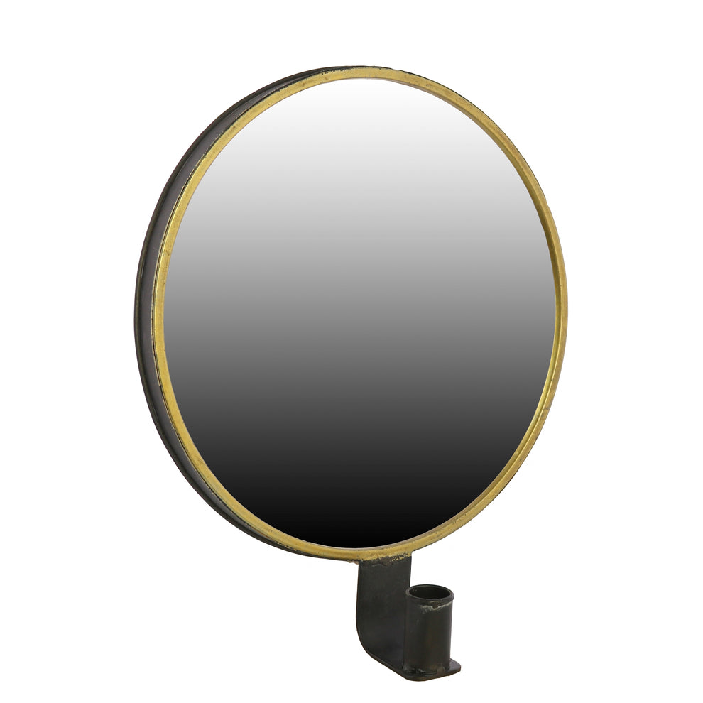 Archer Mirror Sconce - Round By HomArt | Mirrors | Modishstore - 3