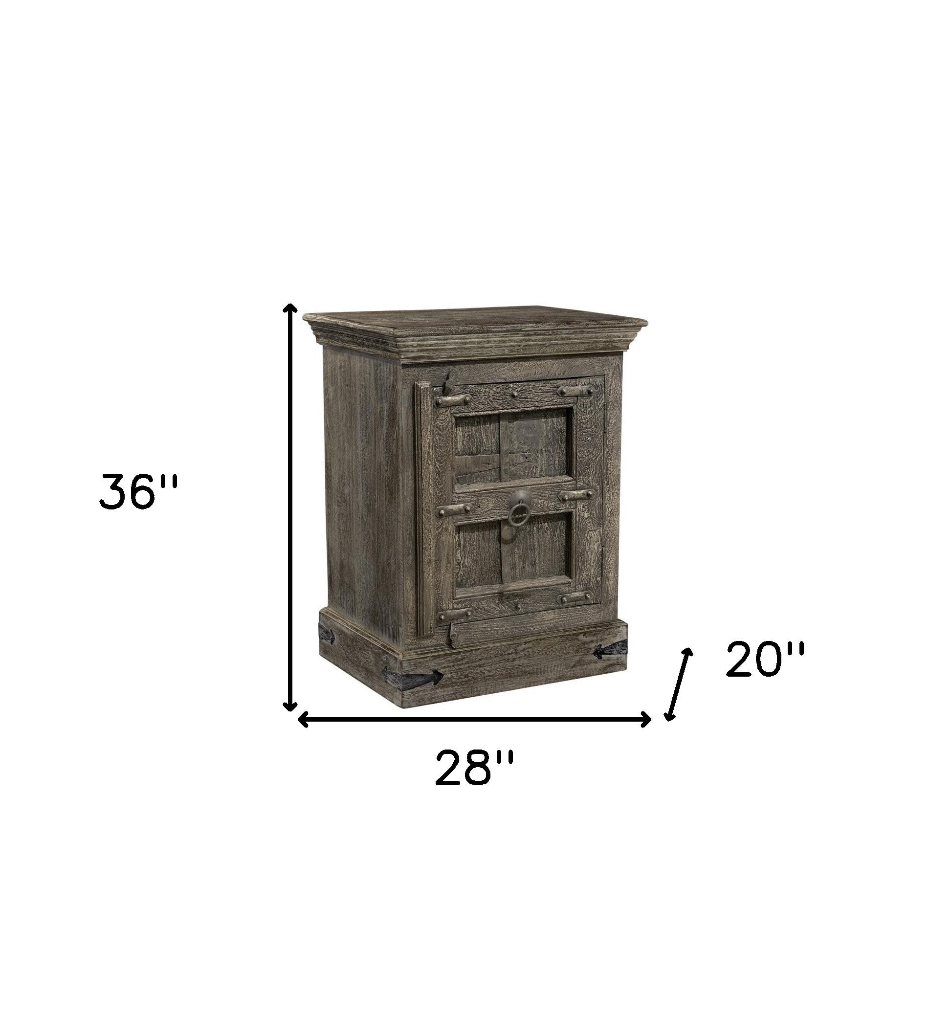 HomeRoots Nightstand - Thumbnail 4