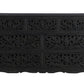 Black Solid Wood Seven Drawer Dresser By Homeroots | Dressers | Modishstore - 7