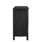 Black Solid Wood Seven Drawer Dresser By Homeroots | Dressers | Modishstore - 3