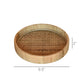 Cayman Tray, Rattan - Small - Natural Set Of 4 By HomArt | Decorative Trays & Dishes | Modishstore - 4