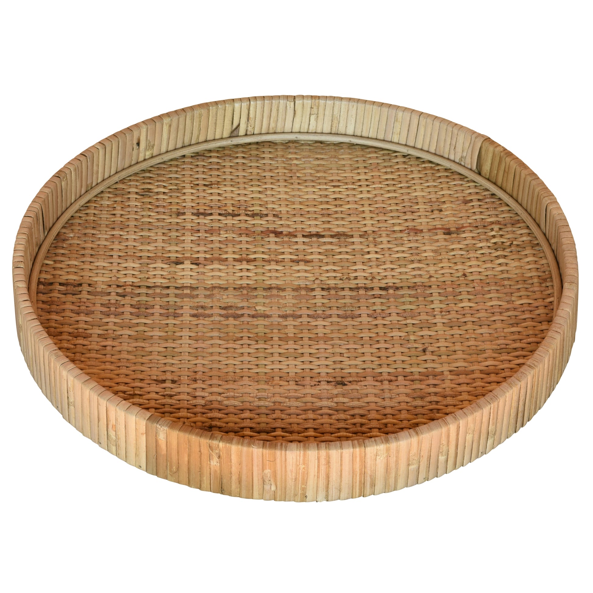 Cayman Tray, Rattan - Small - Natural Set Of 4 By HomArt | Decorative Trays & Dishes | Modishstore - 7