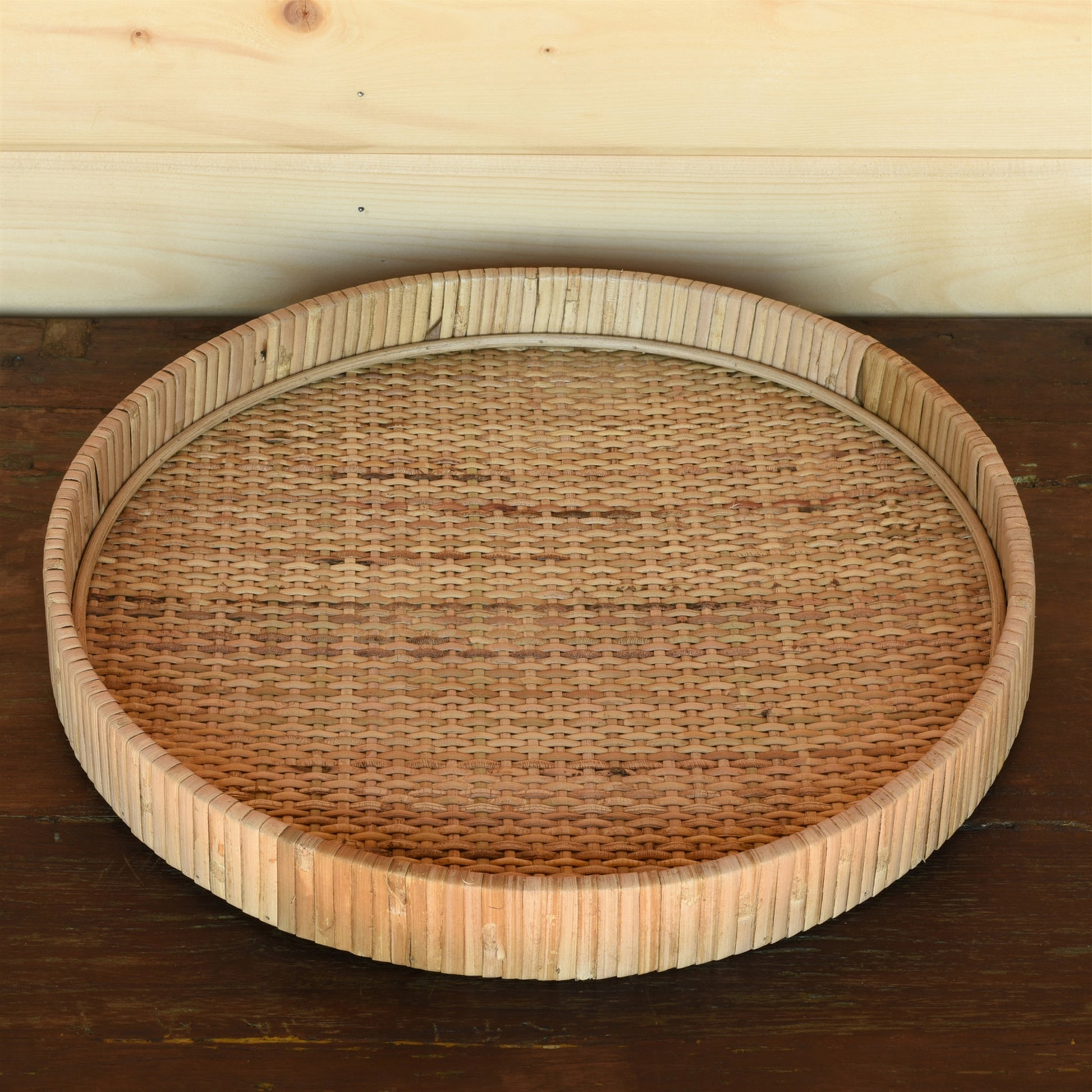 Cayman Tray, Rattan - Small - Natural Set Of 4 By HomArt | Decorative Trays & Dishes | Modishstore - 8