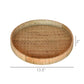 Cayman Tray, Rattan - Small - Natural Set Of 4 By HomArt | Decorative Trays & Dishes | Modishstore - 9