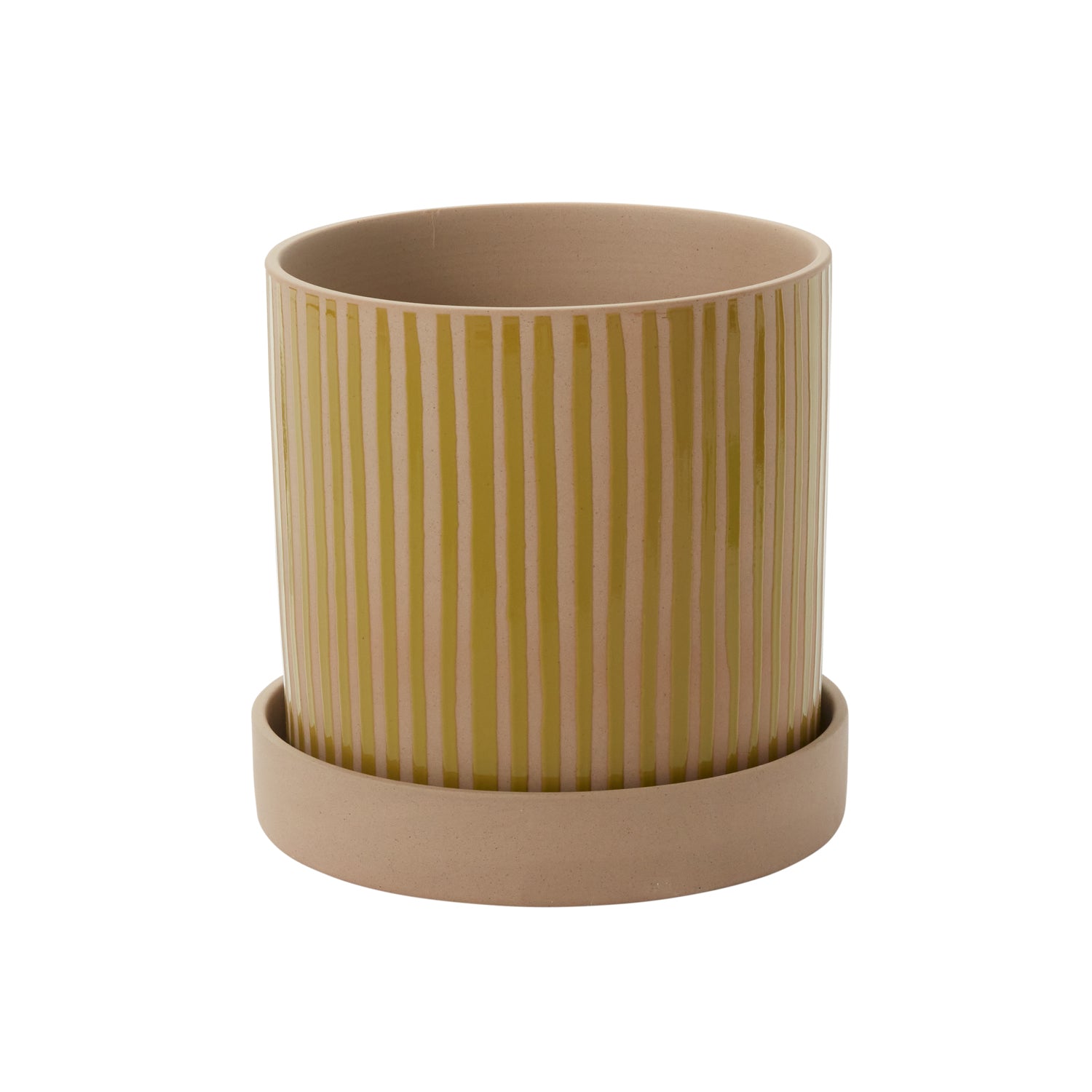 Sullivan Pot with Saucer By Accent Decor | Stands | Modishstore - 5