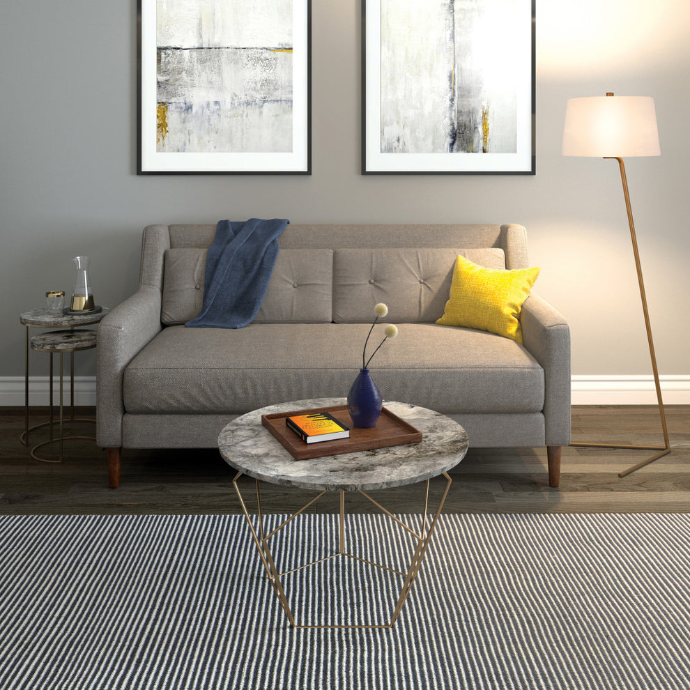 Brass Novelty Floor Lamp With White Frosted Glass Drum Shade By Homeroots | Floor Lamps | Modishstore - 5