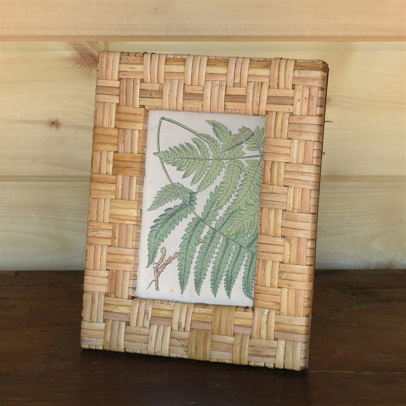 Cayman Frame, Rattan - 4x6 - Natural Set Of 4 By HomArt | Frames | Modishstore