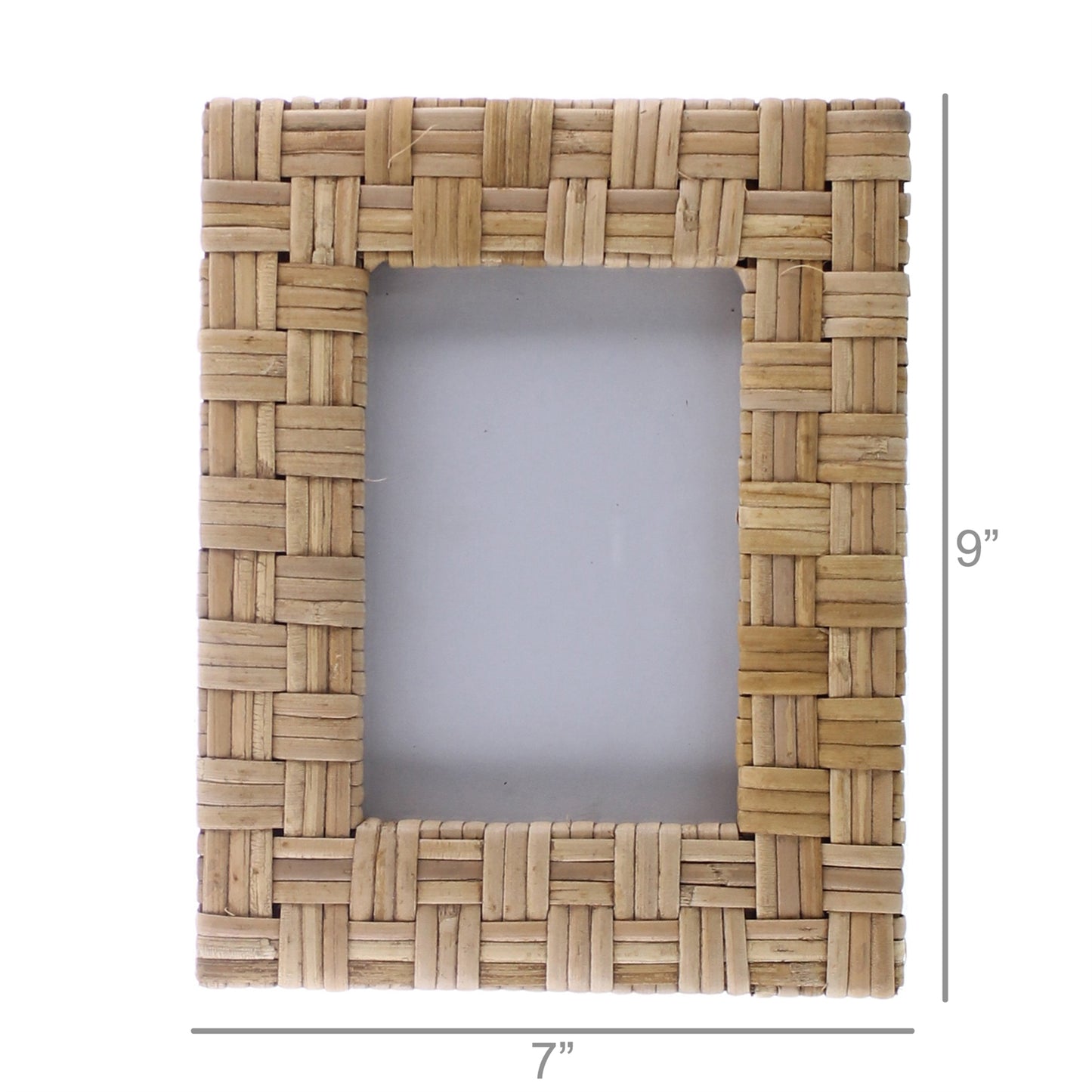 Cayman Frame, Rattan - 4x6 - Natural Set Of 4 By HomArt | Frames | Modishstore - 3