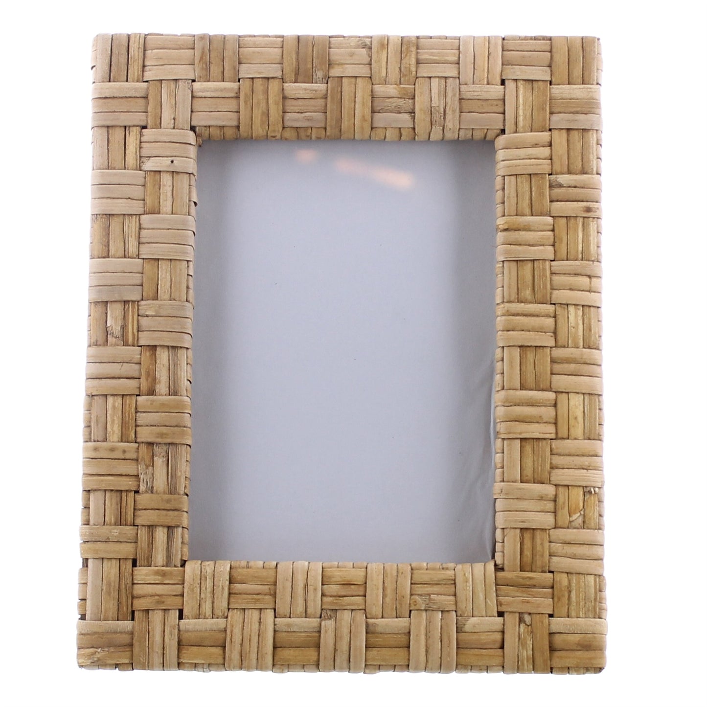 Cayman Frame, Rattan - 5x7 - Natural Set Of 4 By HomArt | Frames | Modishstore - 2