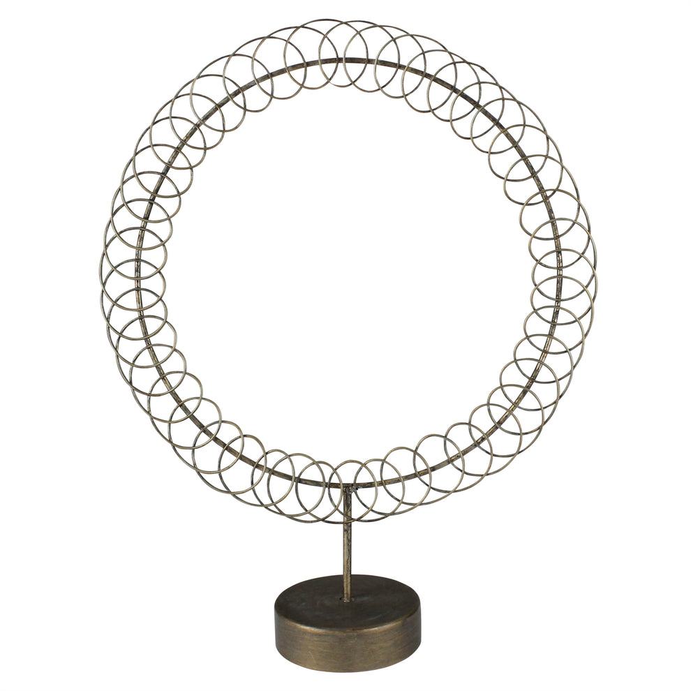 Mora Picture Display, Metal - Circle Set Of 4 By HomArt | Display Cases | Modishstore - 2