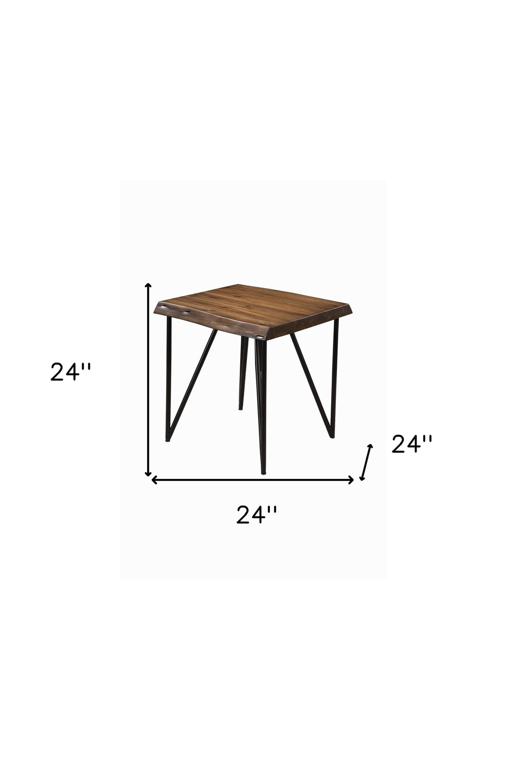 Black Glass And Steel Coffee Table With Three Shelves By Homeroots | Coffee Tables | Modishstore - 23