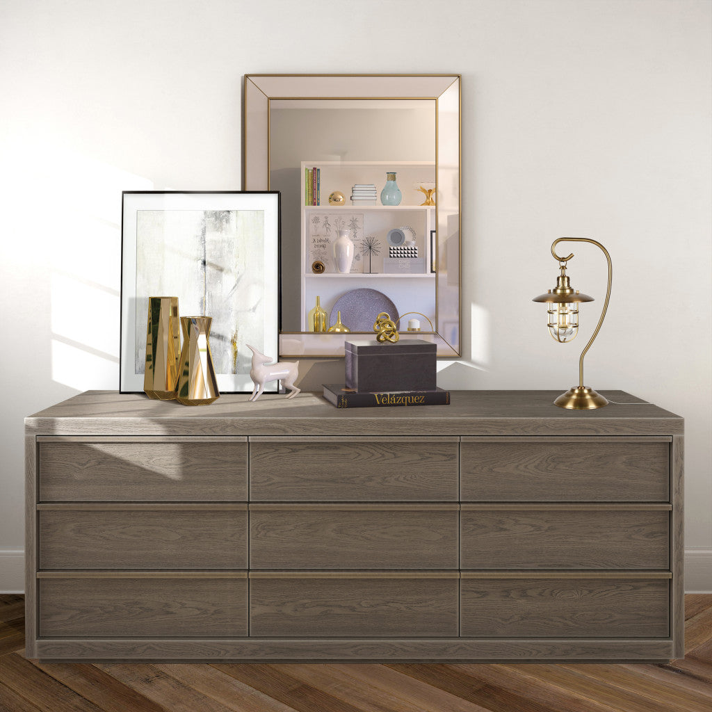 Antiqued Brass Metal Arched Table Lamp With Brass Cage Shade By Homeroots | Table Lamps | Modishstore - 6