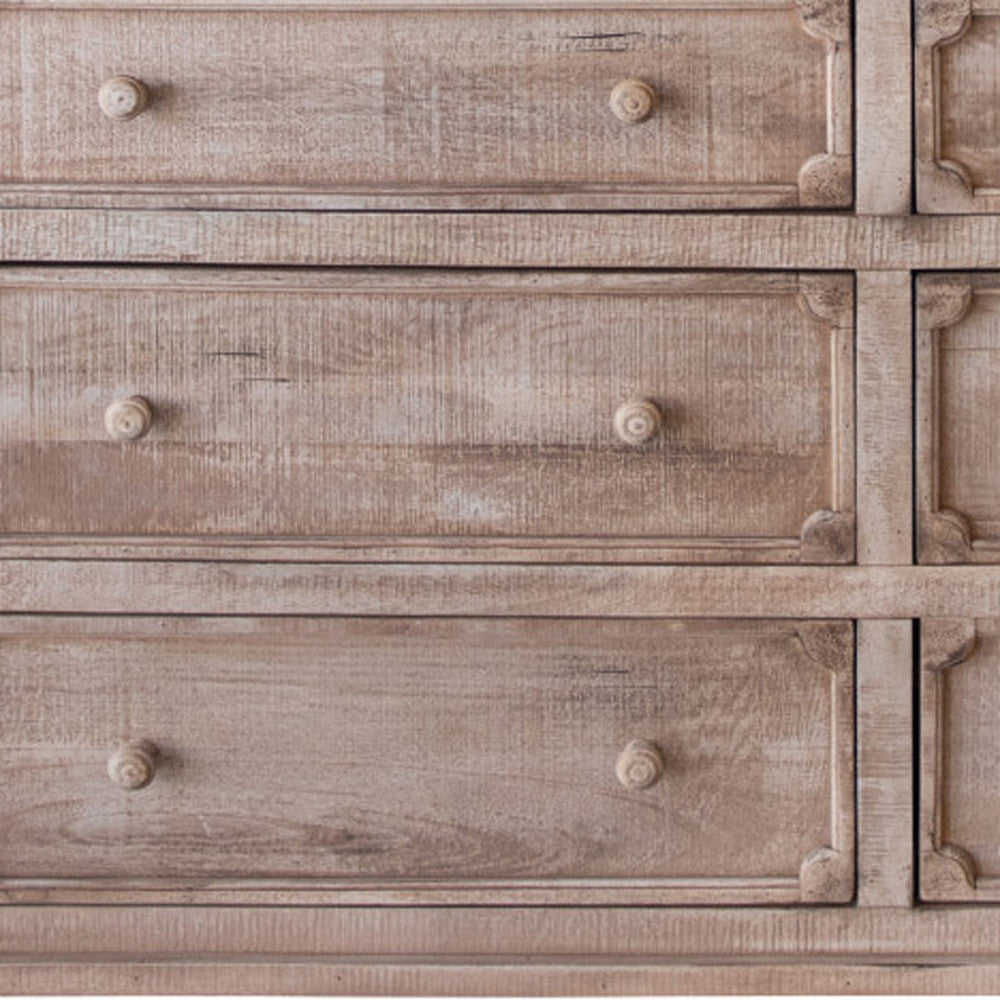 HomeRoots Solid Wood Dresser - Thumbnail 4