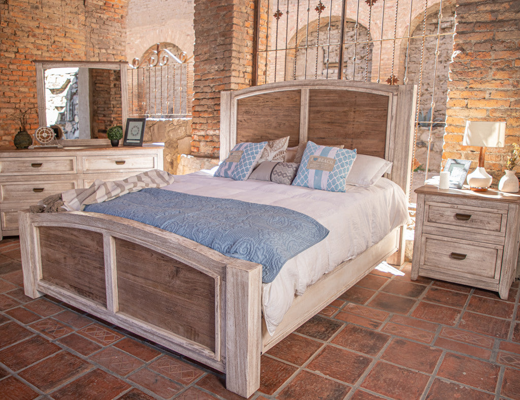 Cream Solid Wood Four Drawer Chest By Homeroots | Dressers | Modishstore - 2