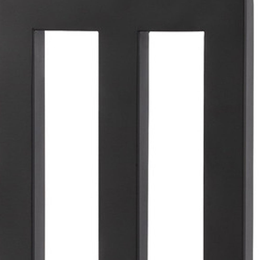 Black Metal USB Table Lamp With White Shade By Homeroots | Table Lamps | Modishstore - 3
