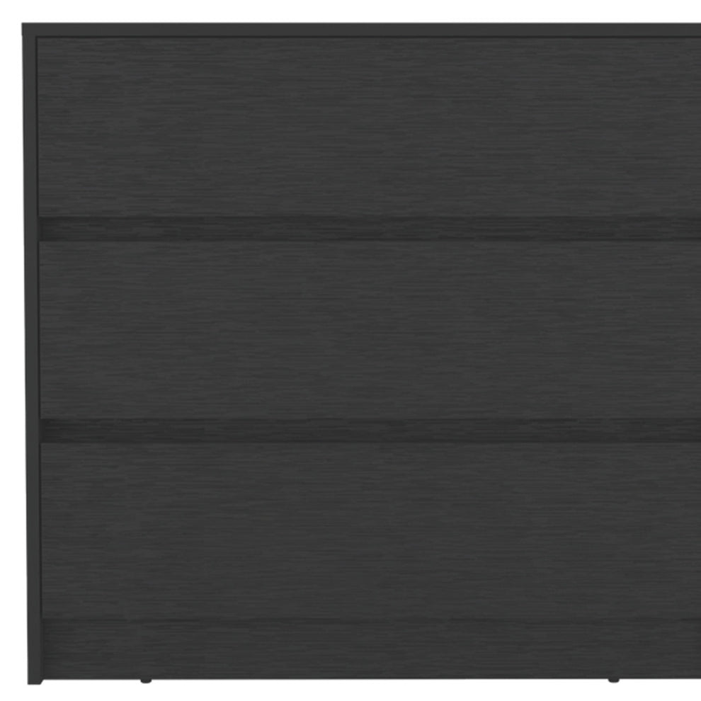 Black Three Drawer Dresser By Homeroots | Dressers | Modishstore - 5