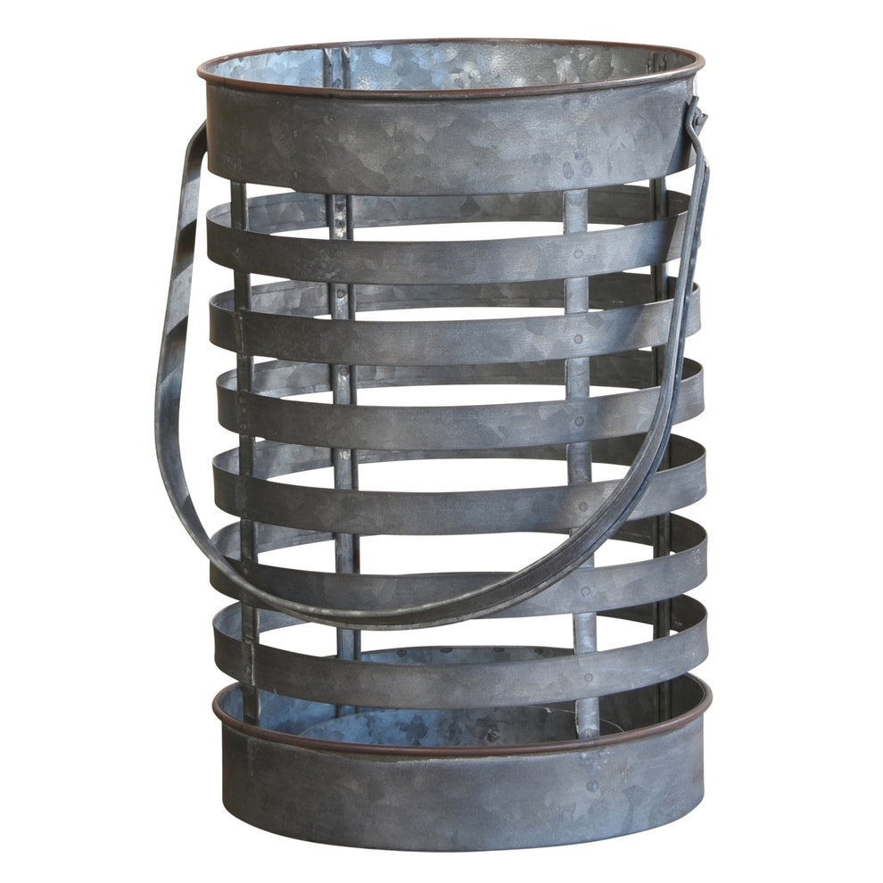 Hawken Lantern, Galvanized Set Of 4 By HomArt | Lanterns | Modishstore - 2