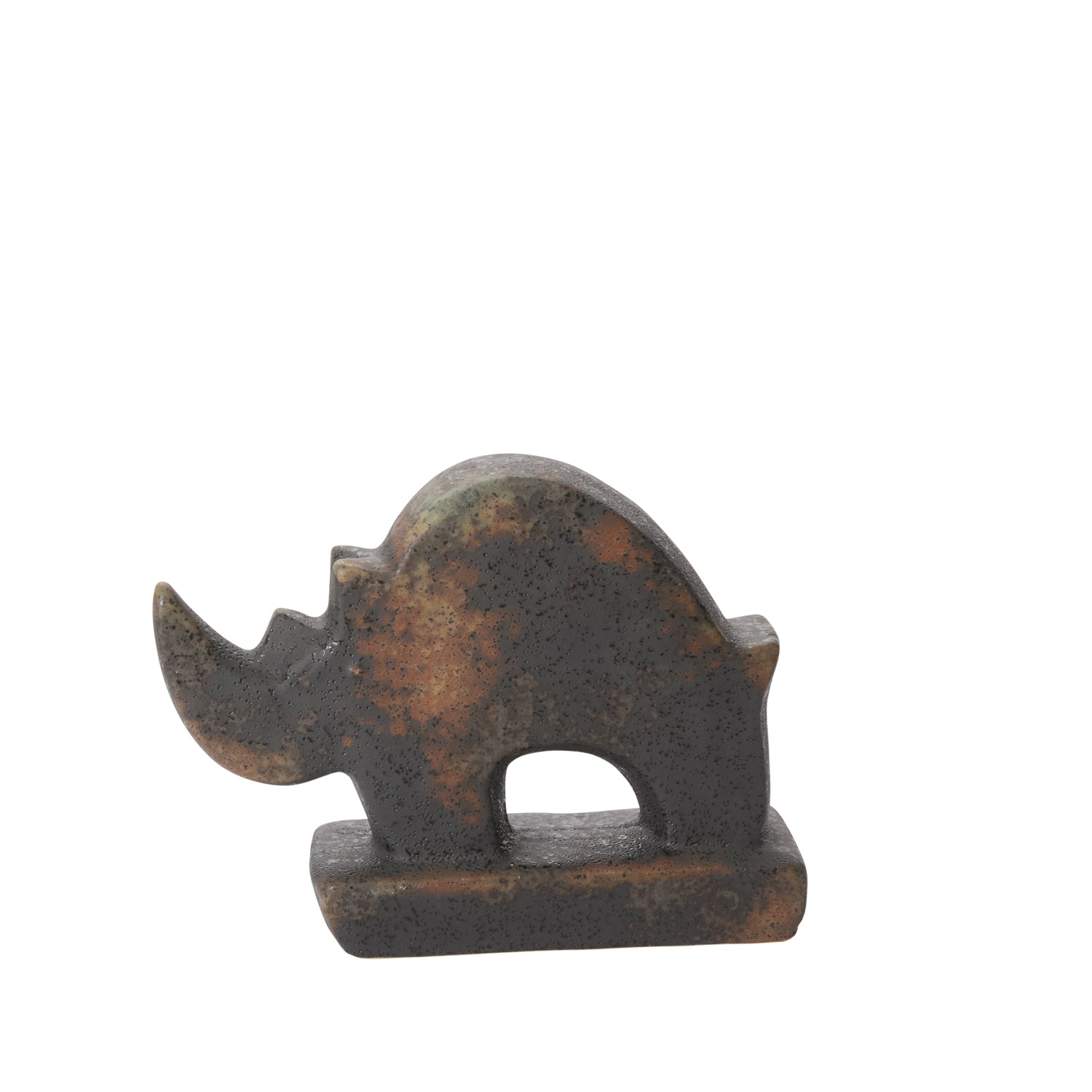 Rhino Sculpture Set of 2 By Accent Decor | Sculptures | Modishstore - 2