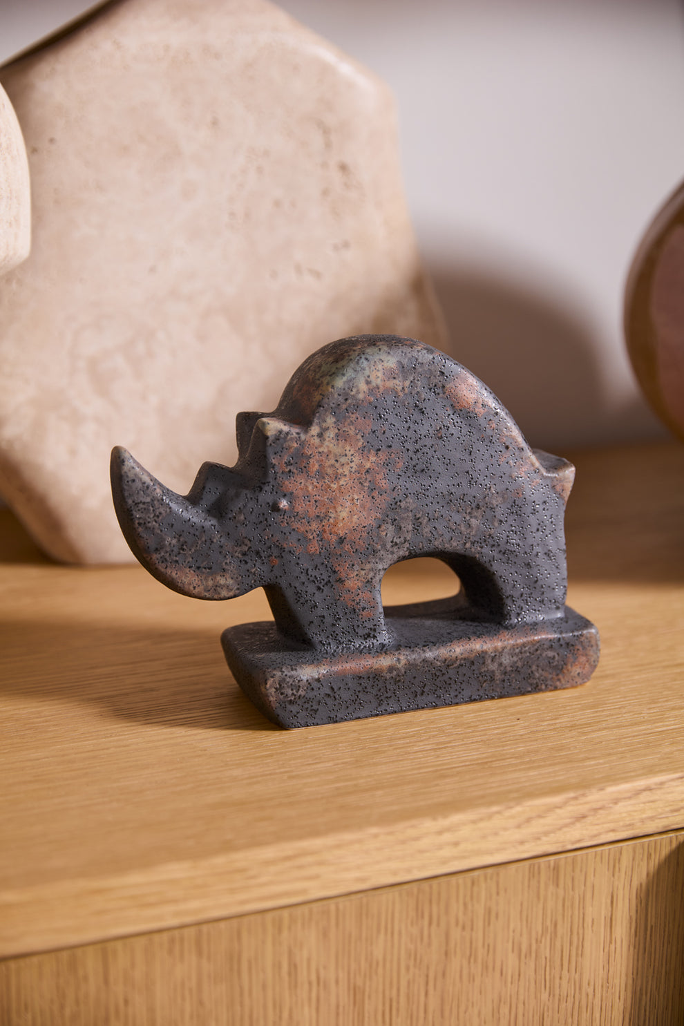Rhino Sculpture Set of 2 By Accent Decor | Sculptures | Modishstore - 5