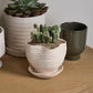 Highland Pot with Saucer Set of 4 By Accent Decor | Planters, Troughs & Cachepots | Modishstore - 10