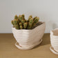 Highland Pot with Saucer Set of 4 By Accent Decor | Planters, Troughs & Cachepots | Modishstore - 12