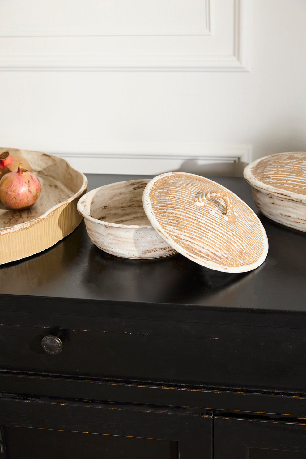 Sycamore Lidded Dish Set of 2 By Accent Decor | Planters, Troughs & Cachepots | Modishstore - 8