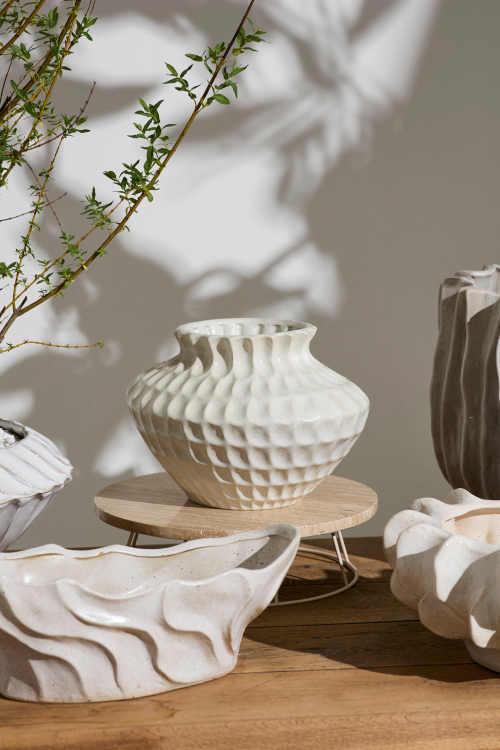 Ilaria Vase By Accent Decor | Vases | Modishstore - 10