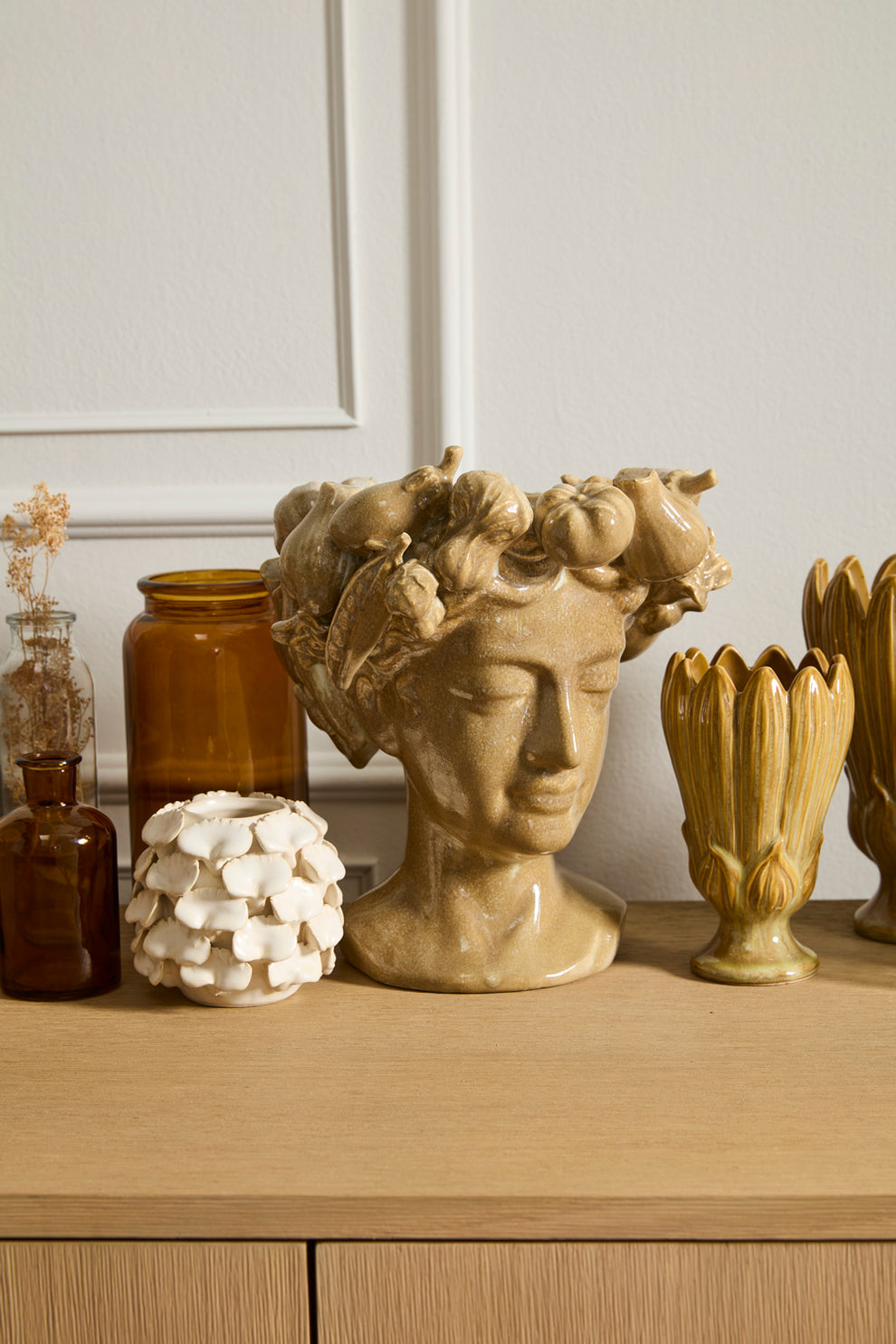 Lady Harvest Collection By Accent Decor | Planters, Troughs & Cachepots | Modishstore - 13
