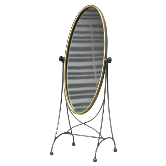 Archer Vanity Mirror, Oval By HomArt | Mirrors | Modishstore