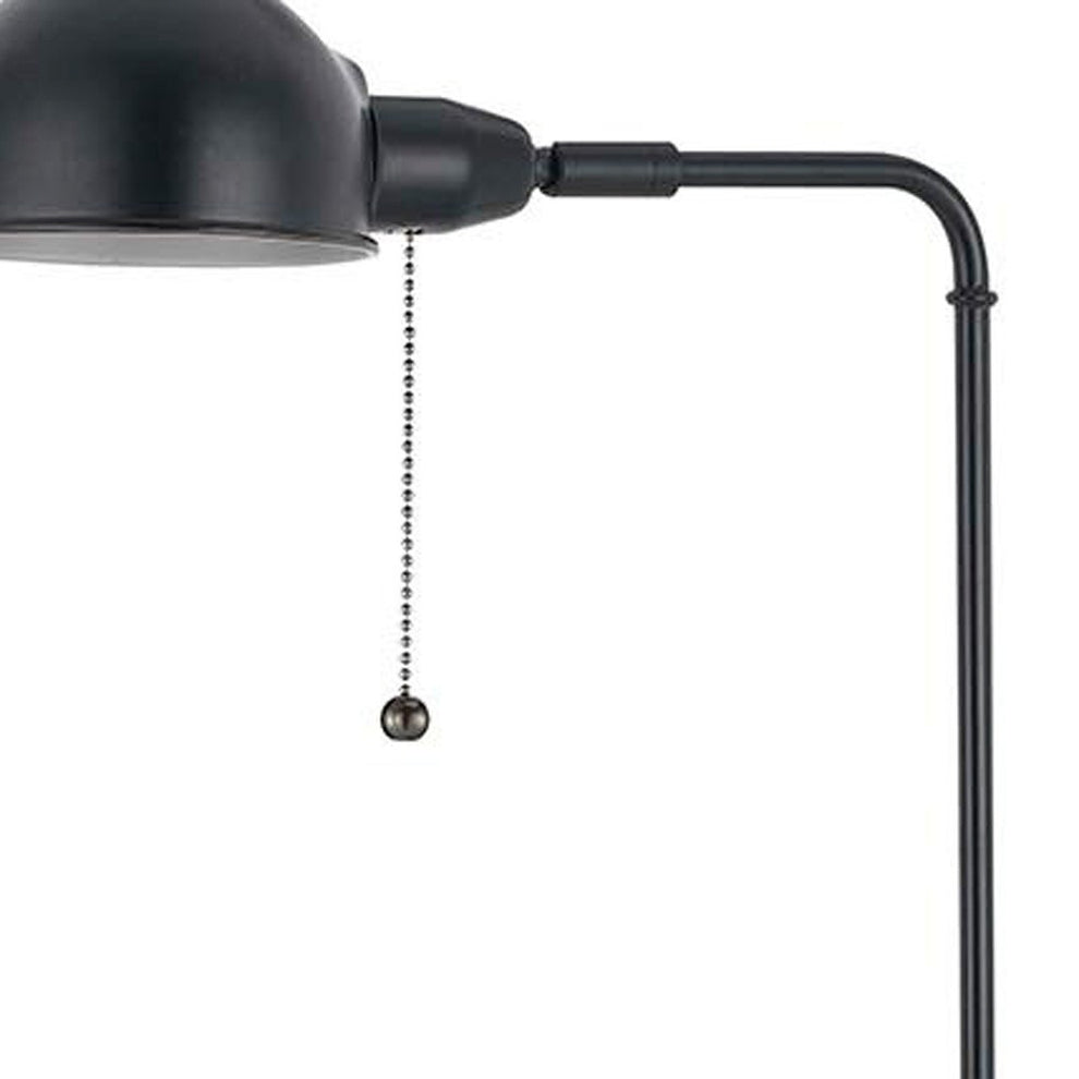Bronze Adjustable Traditional Shaped Floor Lamp With Bronze Dome Shade By Homeroots | Floor Lamps | Modishstore - 4