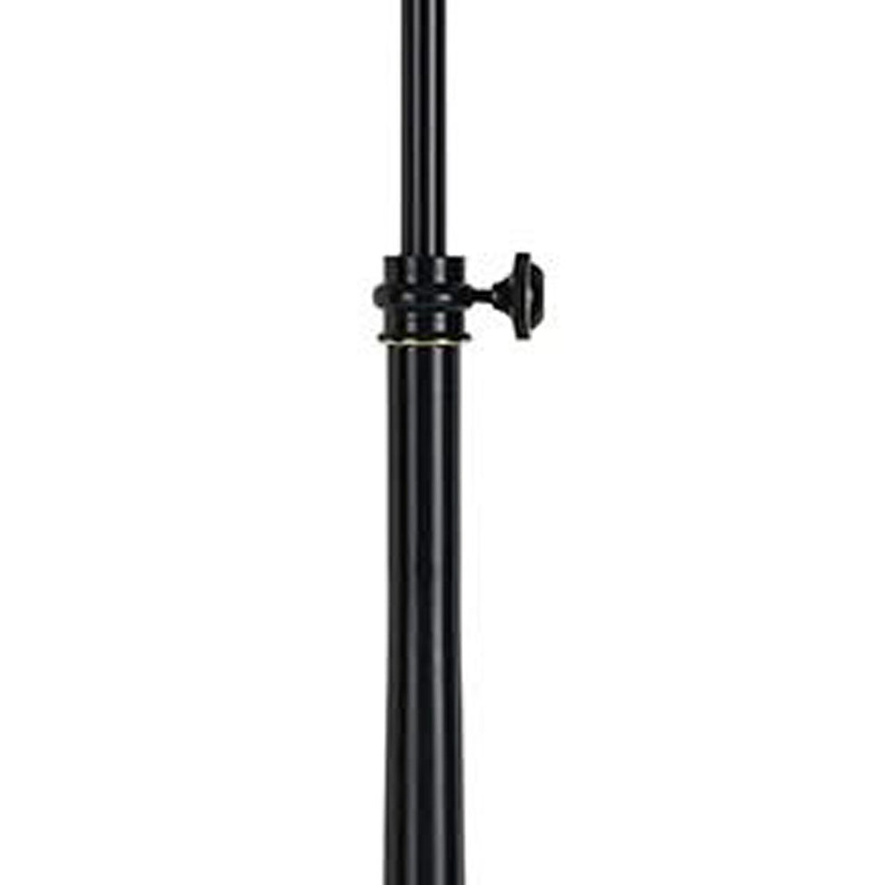 Bronze Adjustable Traditional Shaped Floor Lamp With Brown Empire Shade By Homeroots | Floor Lamps | Modishstore - 3