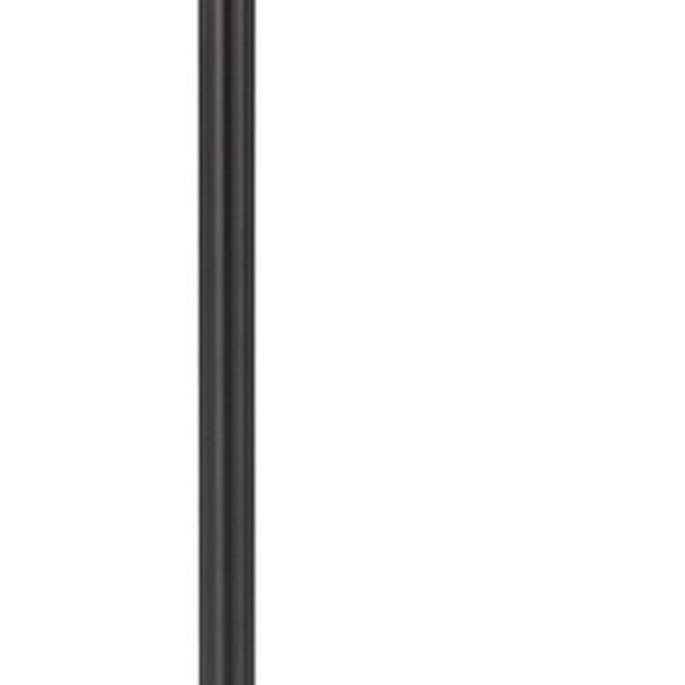 Bronze Tray Table Floor Lamp With Beige Drum Shade By Homeroots | Floor Lamps | Modishstore - 4