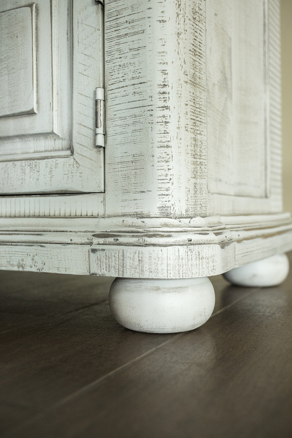Ivory One Drawer Nightstand By Homeroots | Nightstands | Modishstore - 2