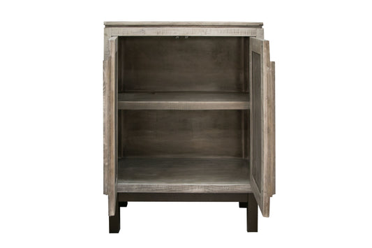 White Solid and Manufactured Wood Distressed Buffet Table By Homeroots | Sideboards | Modishstore - 1