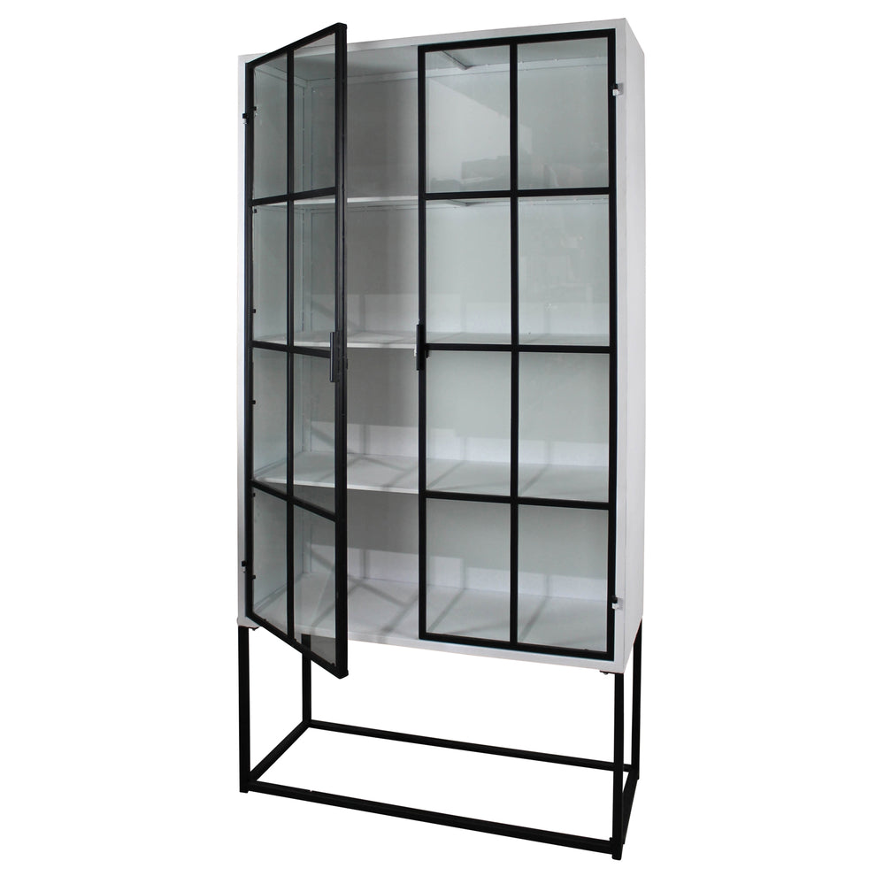 Morris Cabinet, Metal By HomArt | Cabinets | Modishstore - 4